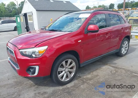 2015 Mitsubishi Outlander Sport Se from USA, damaged, VIN 4A4AR4AU8FE003915